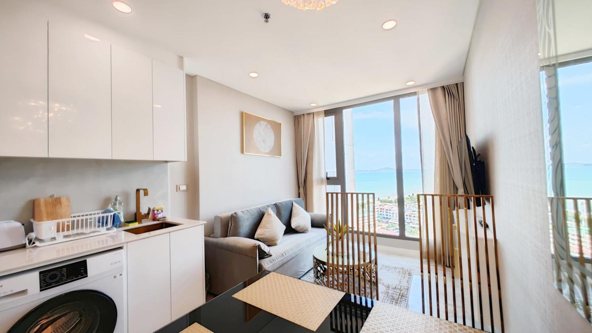 The Astra Sky River Apartment Jomtien Beach Exterior photo